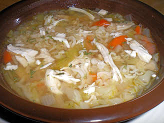 Easy Chicken-Ramen Soup