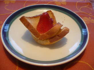 Gluten-Free Strawberry Toast Cups