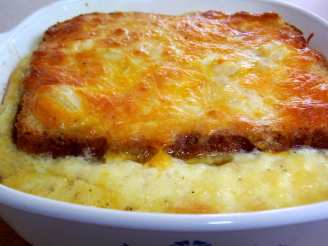 Cheese and Onion Pudding