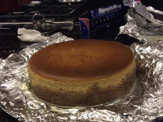 Spiced Pumpkin Cheesecake With a Gingersnap Crust