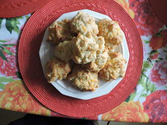 Kittencal's Easy Stir and Drop Cheese Biscuits