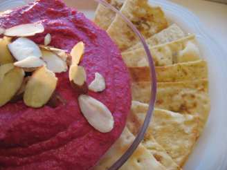 Beet, Chickpea and Almond Dip