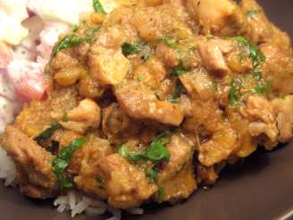 Ginger Curry Pork and Rice