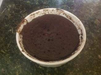 3 Minute Chocolate Cake in a Cup