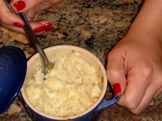 Whipped Cauliflower With White Cheddar Cheese