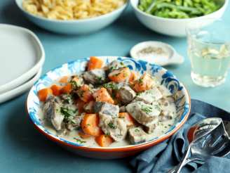 Veal Blanquette (Veal in White Sauce)