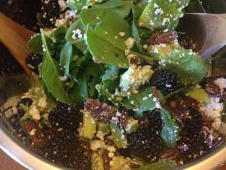 Blackberry Avocado Salad With Balsamic Vinaigrette