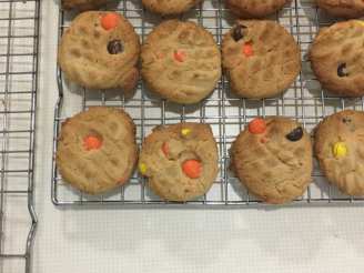 Peanut Butter Reese's Pieces Cookies