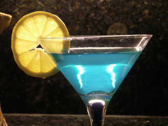 Blue Ball Martini