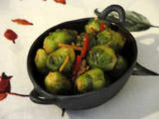 Spicy Stir-Fried Sprouts