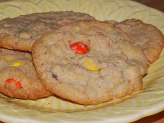 Reese's Mini Pieces Oatmeal Cookies
