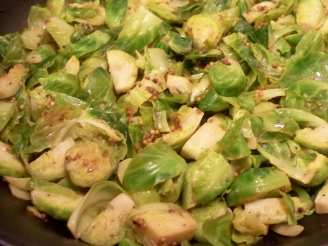 Stir-Fried Brussels Sprouts