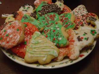 Martha's Blue Ribbon Sugar Cookies - Christmas