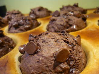Easy Devils Food Chocolate Muffins