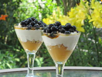 Lemon and Blueberry Yogurt Parfait (Low Fat)