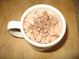 Molten Chocolate Hot Milk Drink