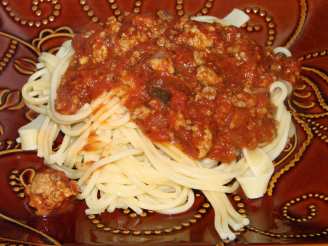 Incredibly Awesome No Fail Spaghetti Sauce