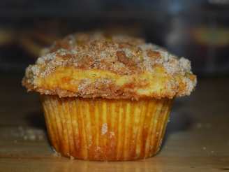 Eggnog Muffins With Nutmeg-Streusel Topping