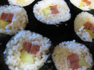 Spam Sushi Maki Rolls