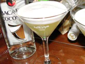 World's Easiest Pina Colada Rum Martini