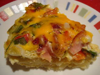 Potato, Ham & Cheese Bake
