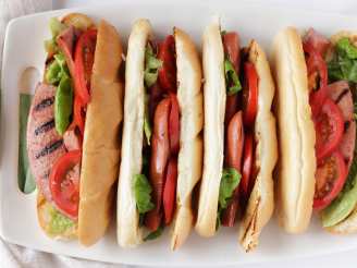 Grilled Kielbasa Sandwiches