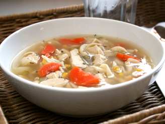 Laura's Tickle Your Tastebuds Chicken Noodle Soup