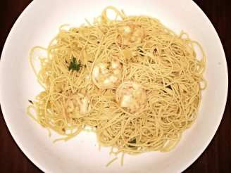 Nif's Pasta and Shrimp