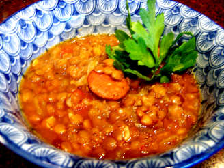 Lentil Tomato & Chorizo Soup