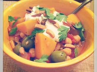 Squash and Chickpea Moroccan Stew