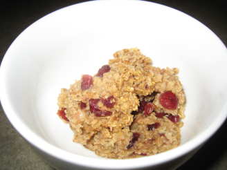 Baked " Cranberry Nut Bread" Oatmeal