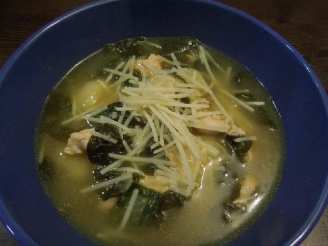 Chicken, Spinach & Gnocchi Soup