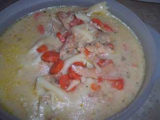 Creamy Crock-Pot Turkey Soup