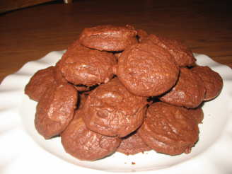 Double-Chocolate Brownie Cookies