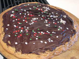 Mr. Food Chocolate Chip Cookie Pizza
