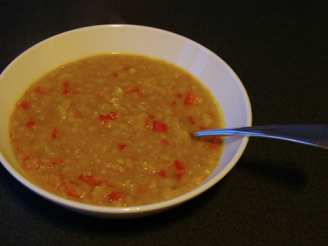 Indian Spiced Lentil Soup