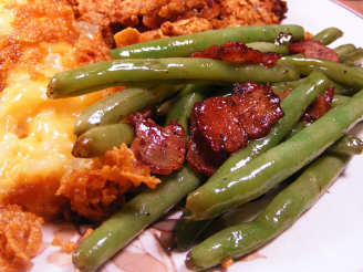 Rachael Ray's Bacon Fried Green Beans