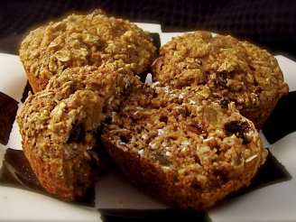 Healthy W.w Oatmeal Raisin Muffins