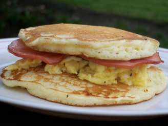 Breakfast Pancake Sandwich