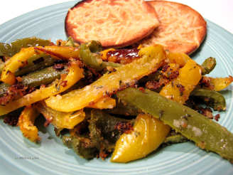Baked Peppers Au Gratin
