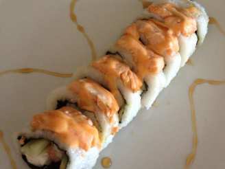 Baked Salmon Roll With a Sweet Ponzu Sauce