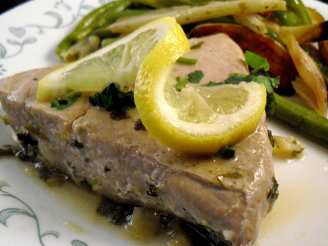 Fresh Tuna Steaks With Lemon