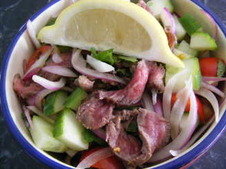 Beef, Mint & Cucumber Salad (21 Day Wonder Diet: Day 10)
