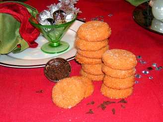 Molasses Clove Cookies