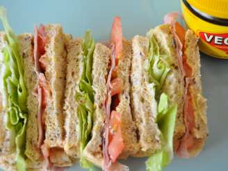 Vegemite Triple Decker Sandwich