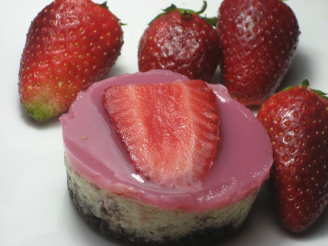 Individual Strawberry Cheesecake Tarts