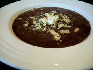 Awesome Healthy Black Bean Soup