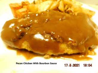 Pecan Chicken With Bourbon Sauce