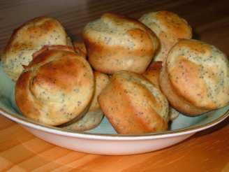 Lemony Poppy Seed Muffins
