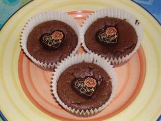Gluten-Free, Low-Carb Chocolate Amaretto Cream Cheese Cupcakes